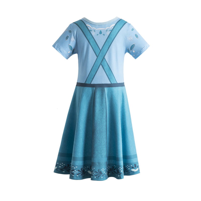 Encanto Short Sleeve Dress Julieta Madrigal Costume Mother Gift Cosplay Magic Kingdom Mom Madrigal Family Dresses 1 Hooks Look